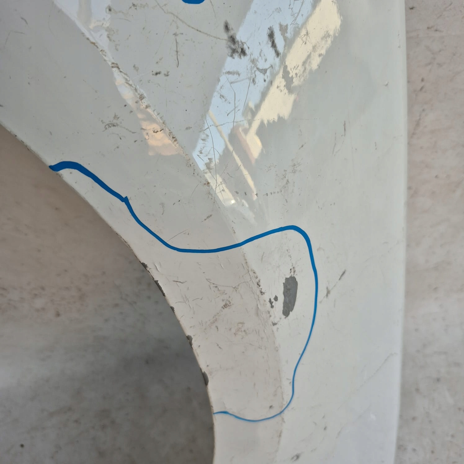 OPEL ASTRA V 5 K 15-22 fender front front left