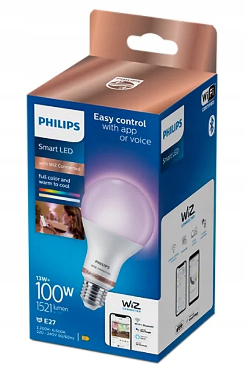 Inteligentna żarówka LED PHILIPS A67 922-65 13W