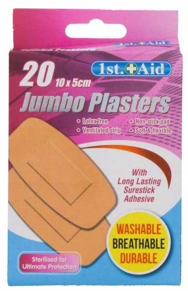 

Pms 1st. Aid Plastry Opatrunkowe Jumbo 20szt