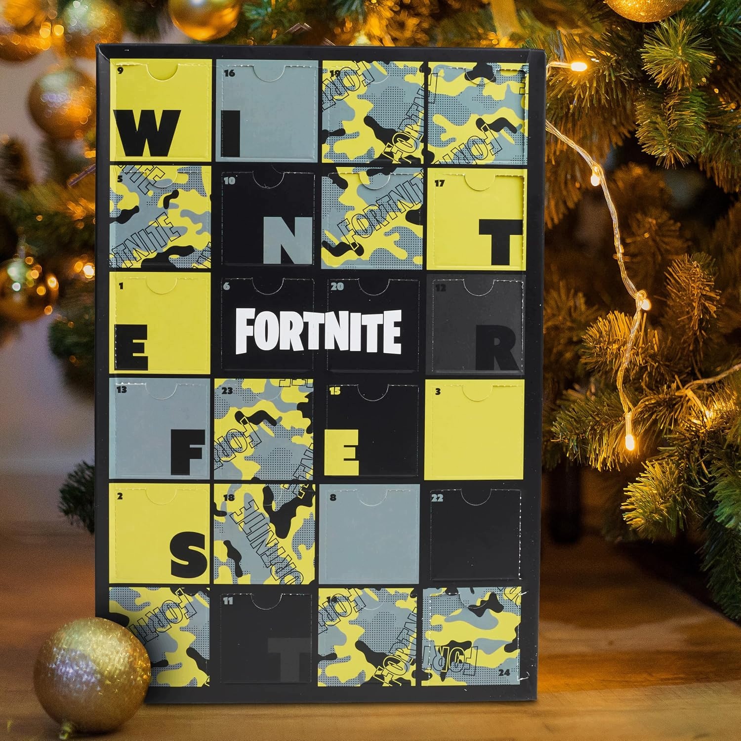 Adventní Kalendář Ponožky Pro Hráče Vánoční Fortnite