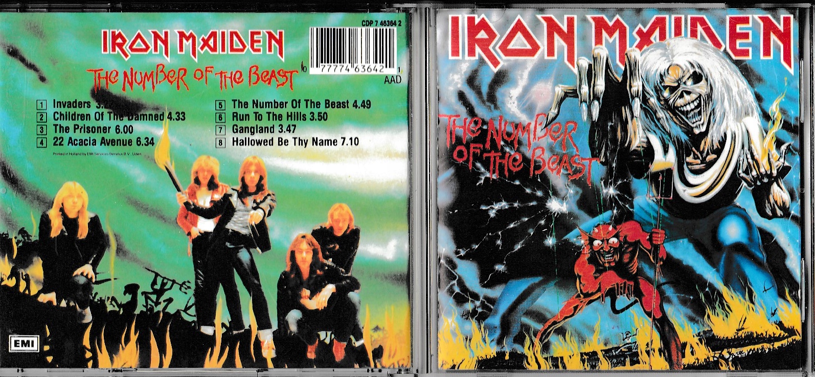 Iron Maiden Number Of The Beast - Muzyka - Allegro.pl