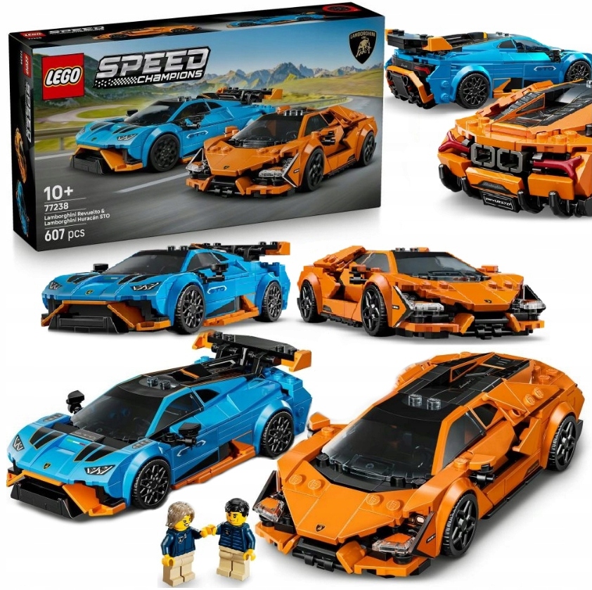 Lego Speed Champions Lamborghini I Huracan Auta Sportowe Formula 1 Samochod