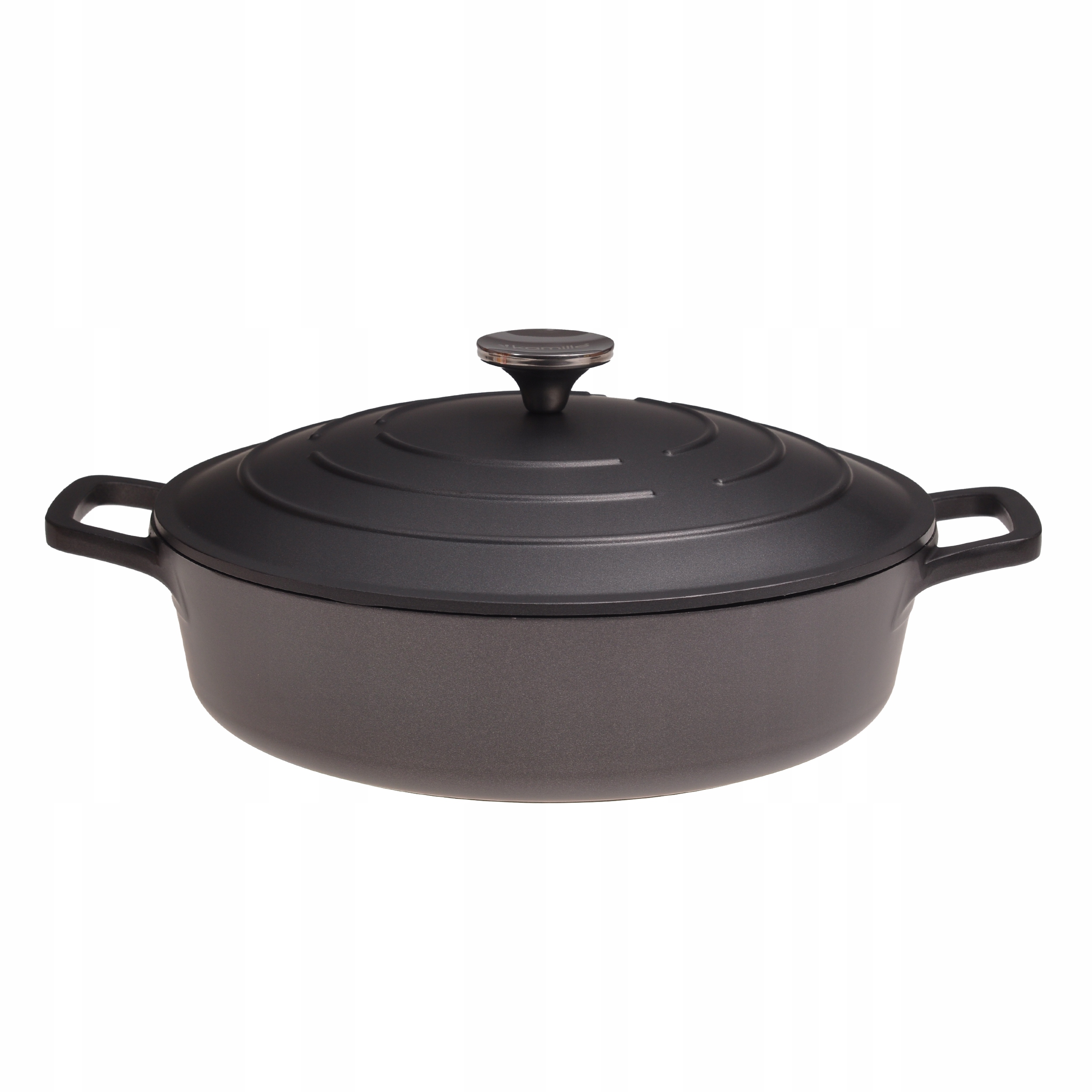 Hrnec Hliníkový Mramorový Wok Pánev S Víkem Plyn/indukce Kamille