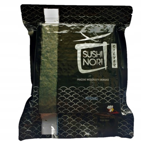 

Glony Nori Silver 100 Arkuszy 250 g