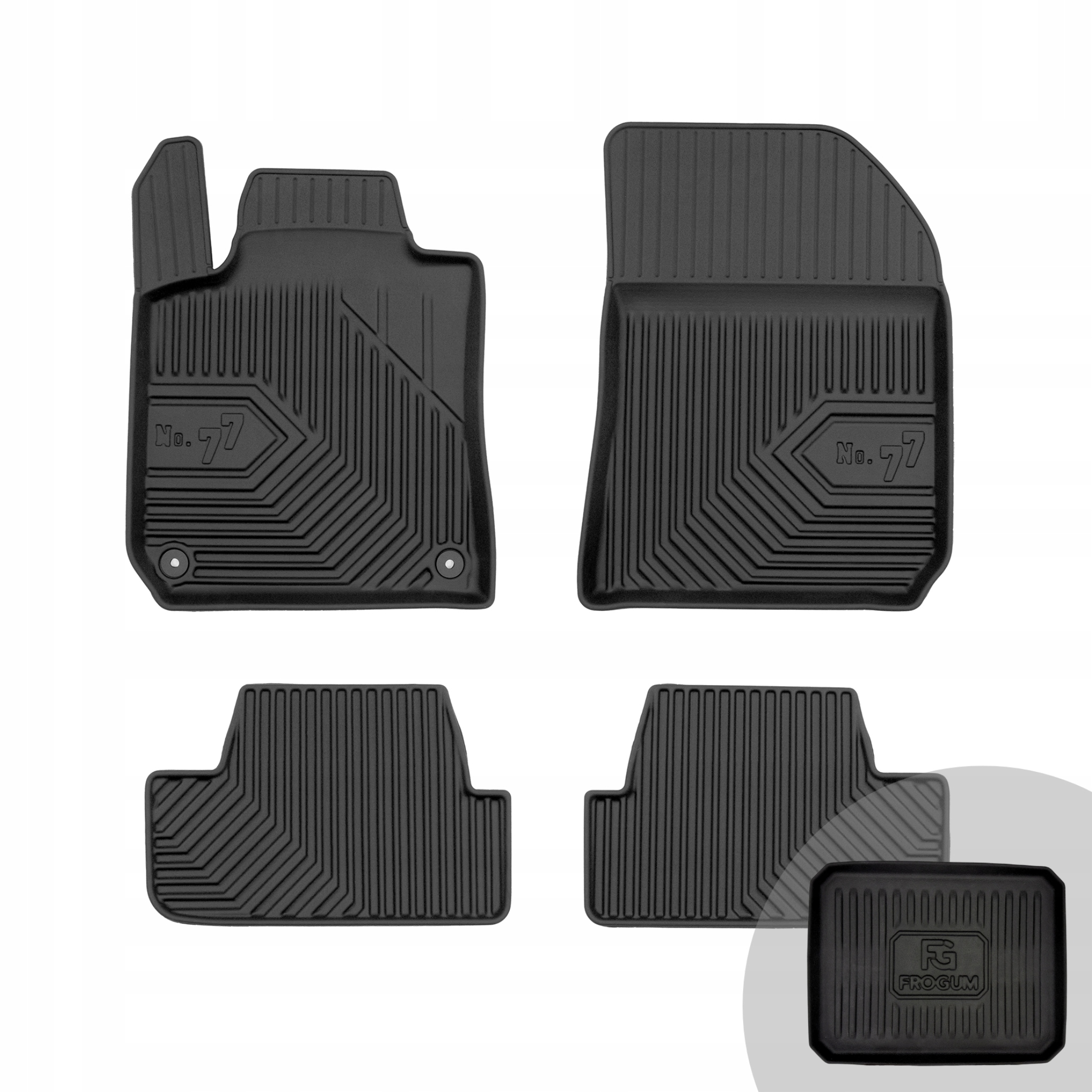 Frogum Koberce do auta pro Peugeot 308 II 2013-2021