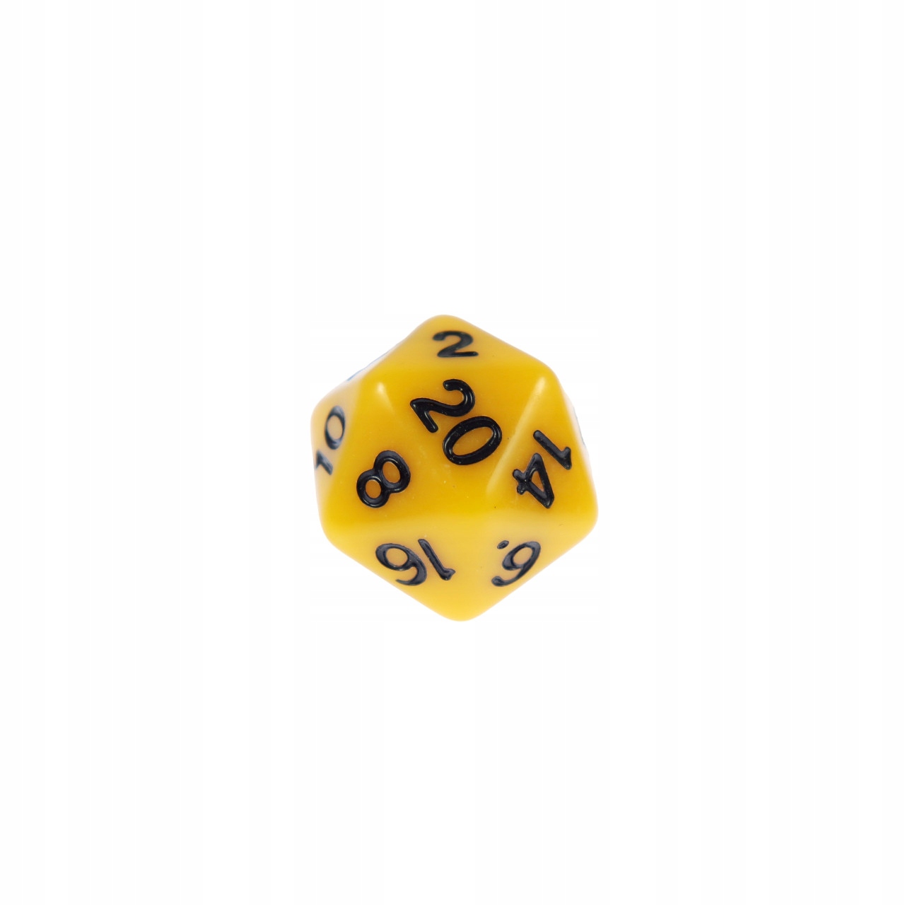KOSTKA RPG ŻÓŁTA KOŚĆ DWUDZIESTOŚCIENNA K20 Producent RGFK