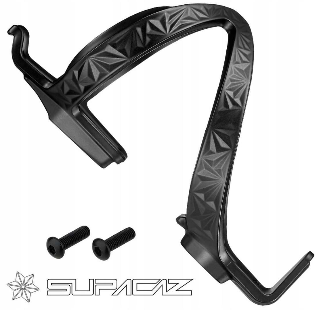 Koszyk na bidon Supacaz Fly Cage Poly CG-29E czarny koszyczek wzór 3D