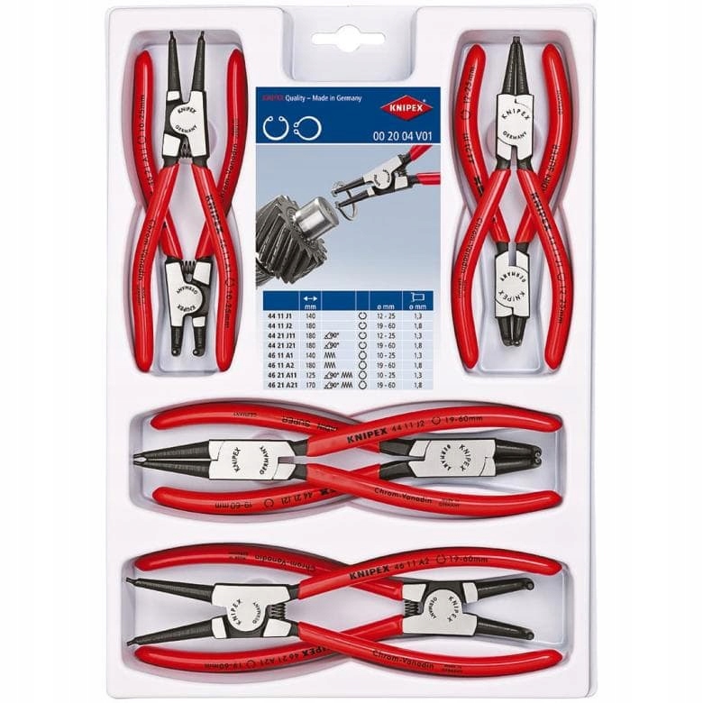 Knipex Szczypce do pierścieni osadczych Segera