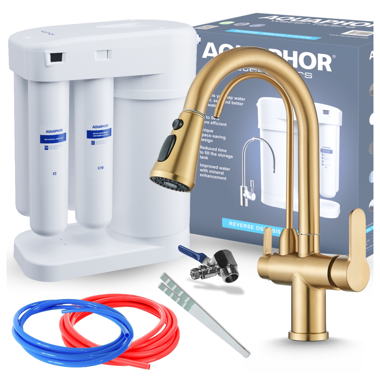 Sada Pro Filtrování Pitné Vody Aquaphor, Reverzní Osmóza S Mineralizací