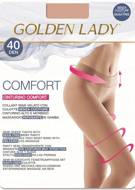 

Golden Lady Rajstopy Bezszwowe 40 Den 2
