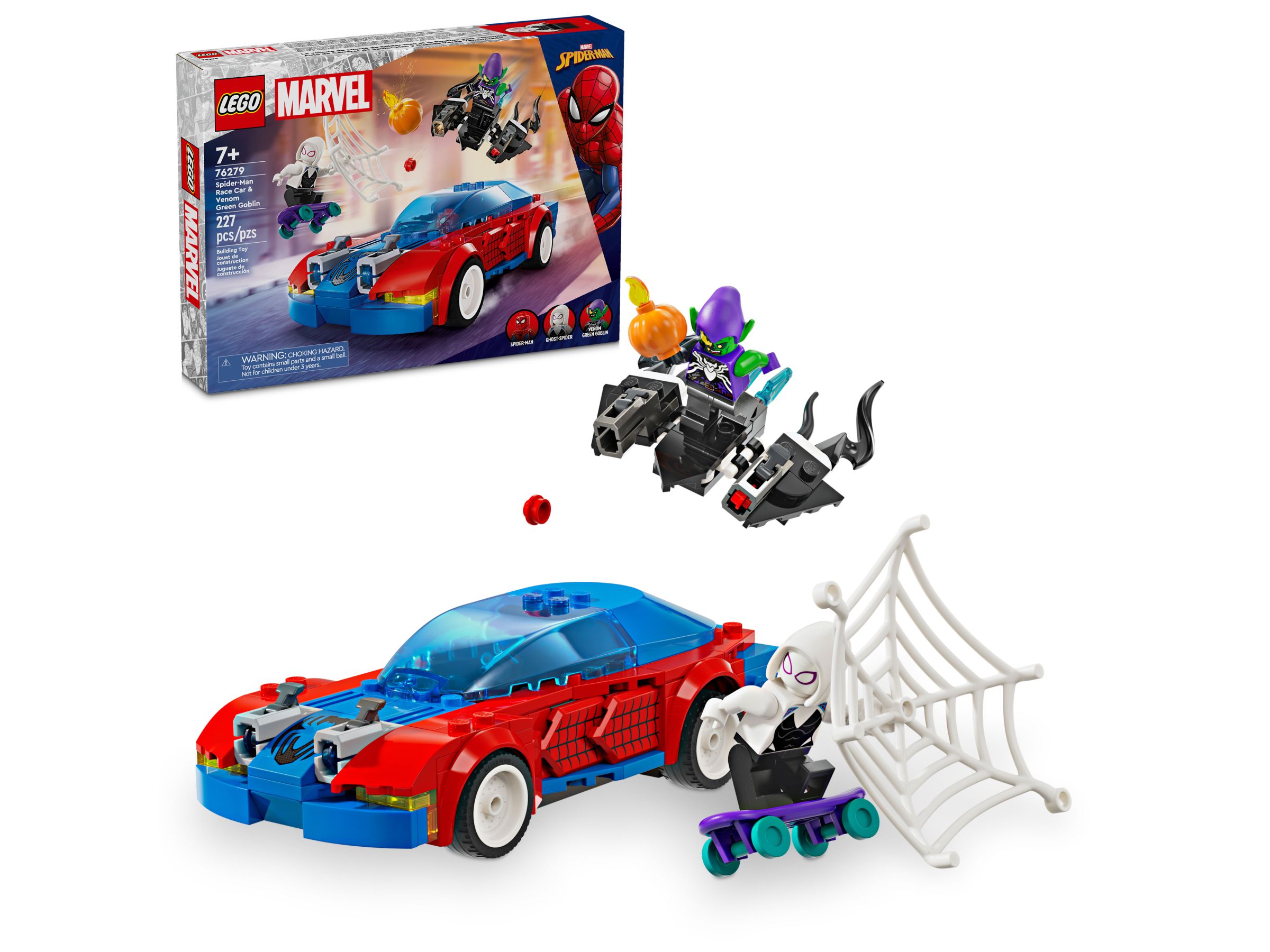 Lego Marvel Heroes 76279 Závodní Spider-Man a Zelený Goblin