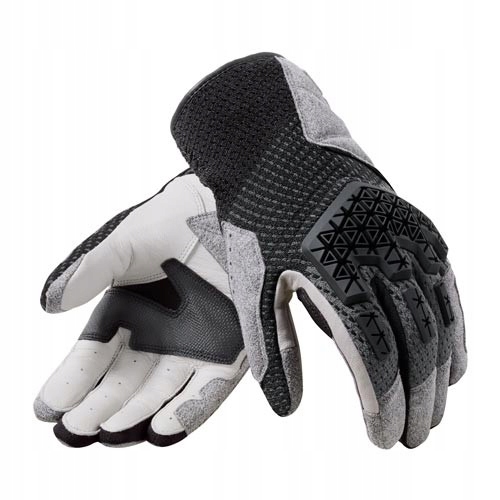Rev'it Offtrack 2 Men motocyklové rukavice Silver-Black veľ. L