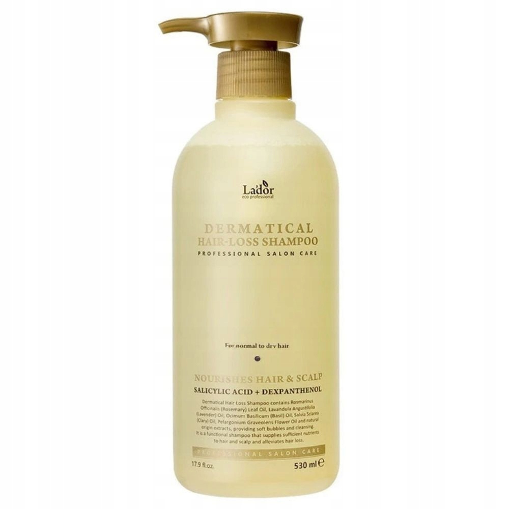 Šampon pro vypadávající vlasy Lador Dermatical Stimuluje růst 530 ml