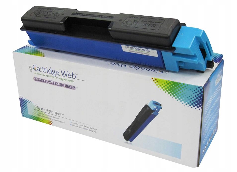 Toner Cartridge Web Cyan Olivetti P2026 náhradní B0947