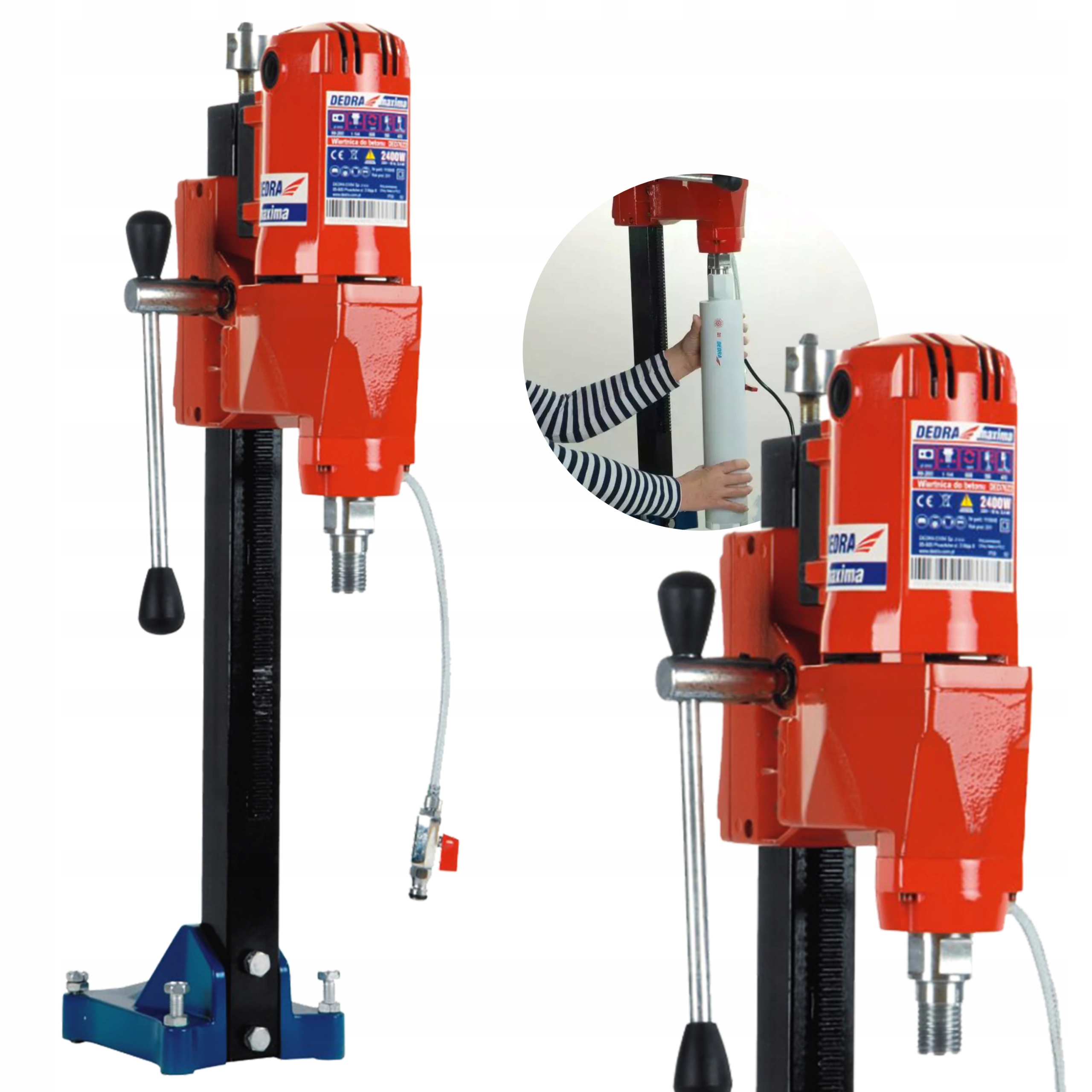 DEDRA DED7622 WIERTNICA OTWORNICA DO BETONU 2400W