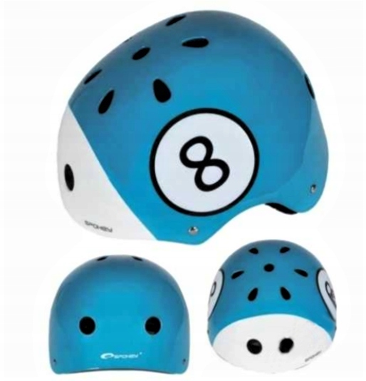 Kask na rolki rower Spokey Bila r. L (57-59 cm)