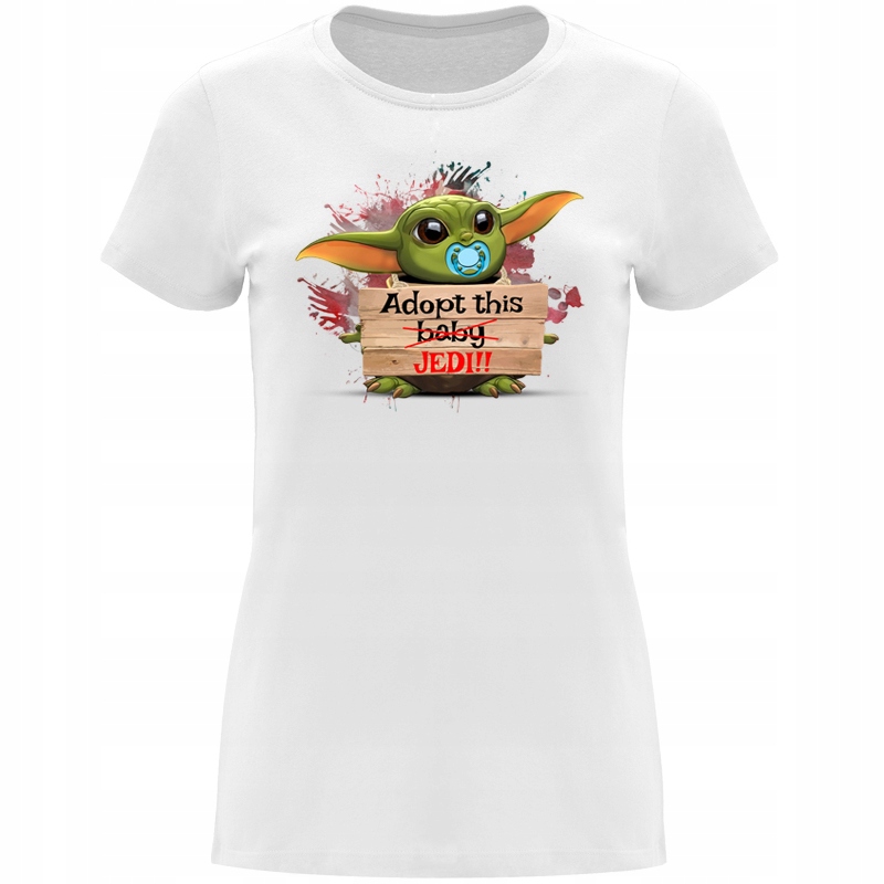 

t-shirt koszulka Baby Yoda Adopt This Yedi