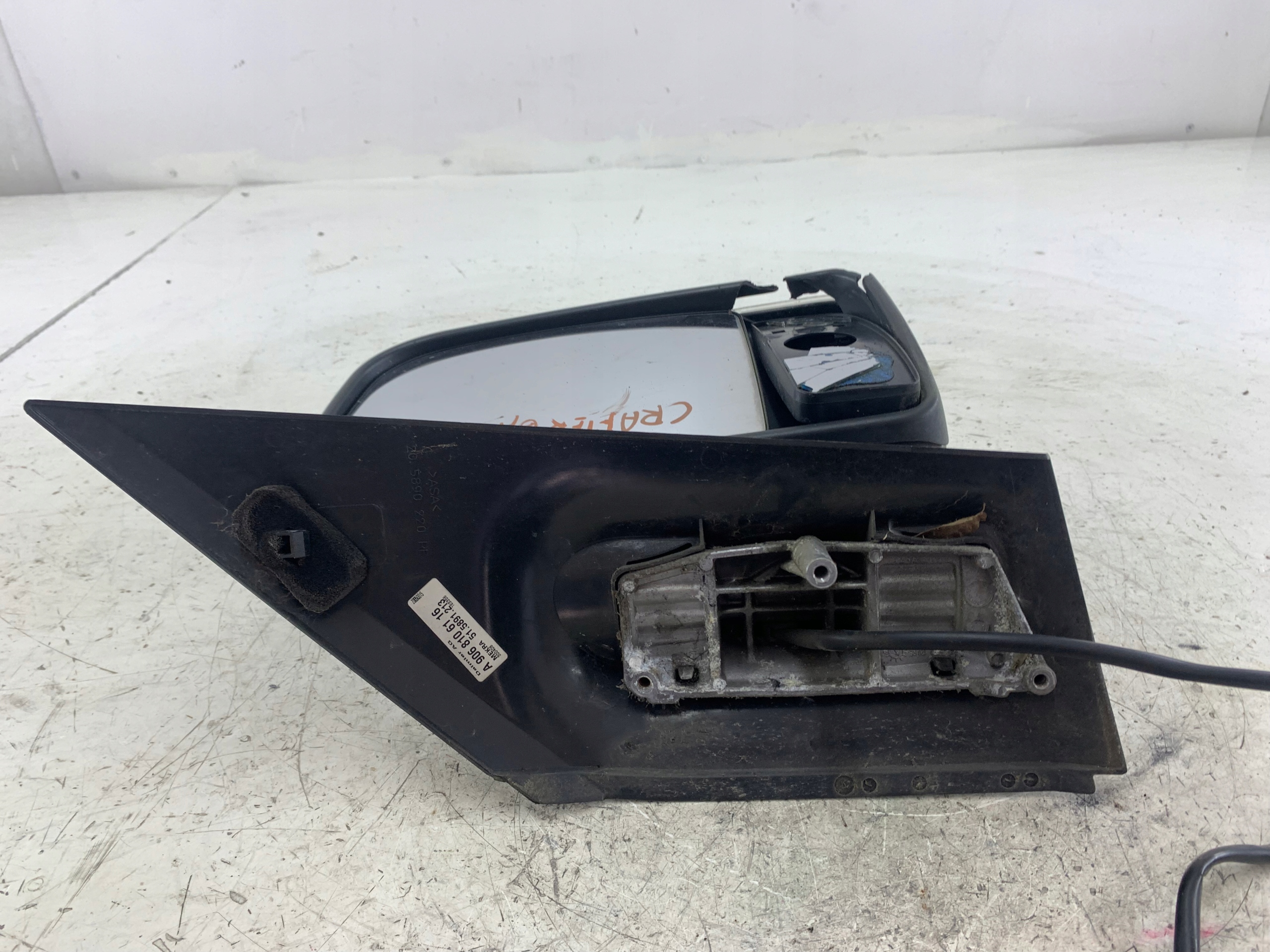 VW CRAFTER e SPRINTER 906 specchietto retrovisore destro 6 PIN nero