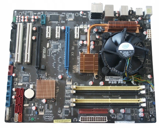 Asus P5Q Pro Quad Q6600 4x 2,40GHz LGA775/DDR2 GW. w Brochów ...