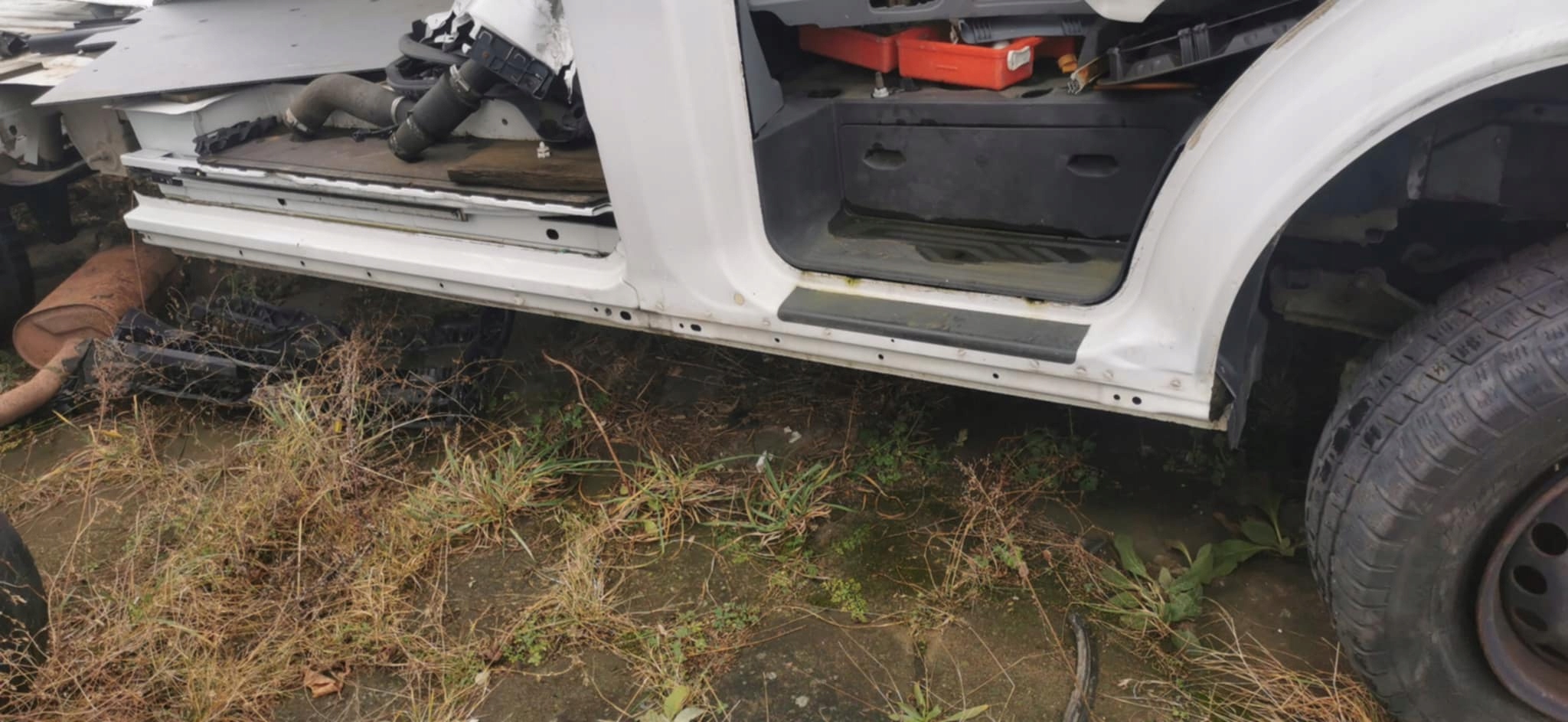 FORD TRANSIT MK8 правое без навесного порог четверть 19 2020 2021 2022 2023 2024