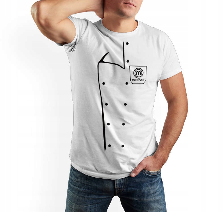 

Koszulka męska Masterchef dla szefa Kucharska S