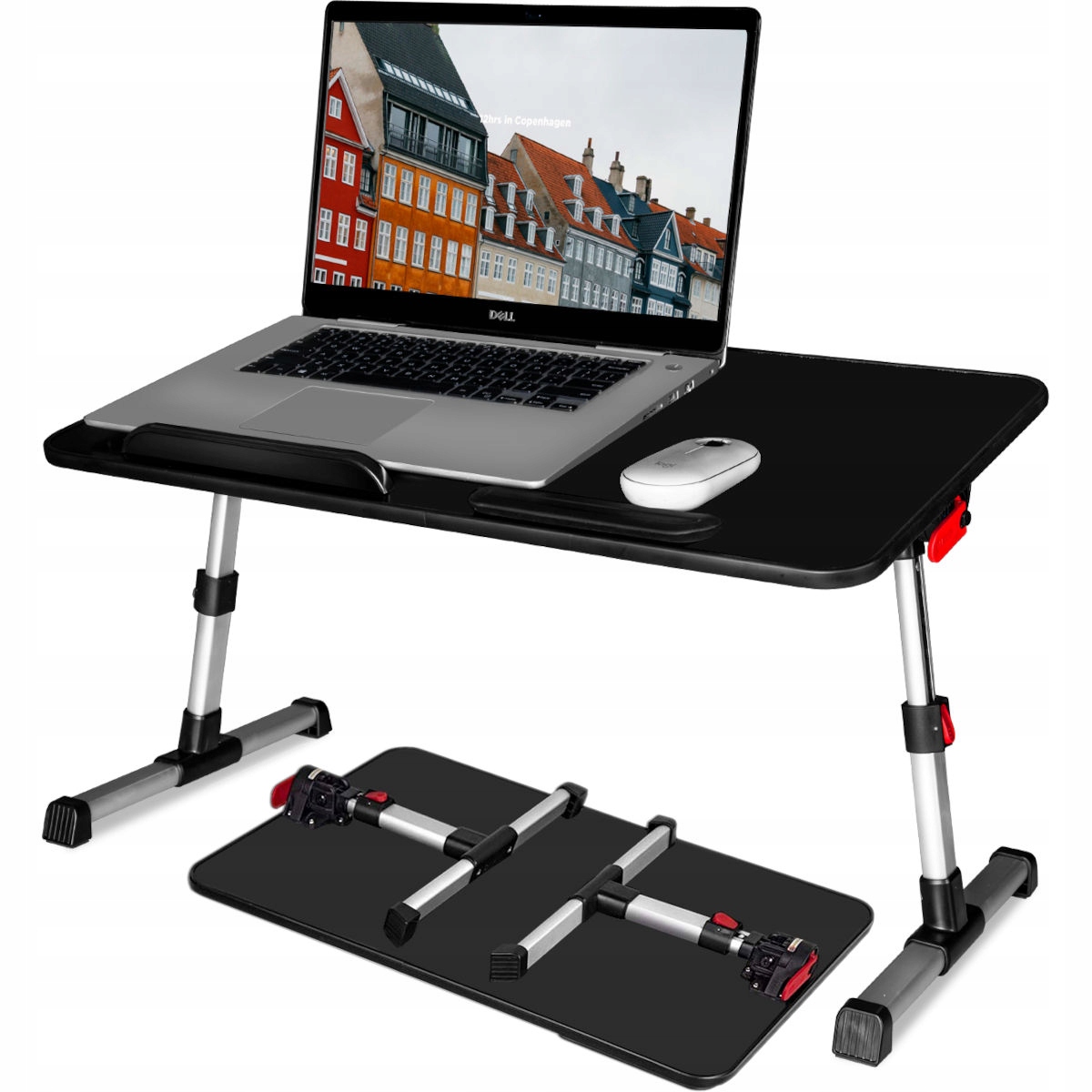 STOLIK DO LAPTOPA REGULOWANY KĄT GAMINGOWY STABILNY LEKKI DO PRACY GRANIA