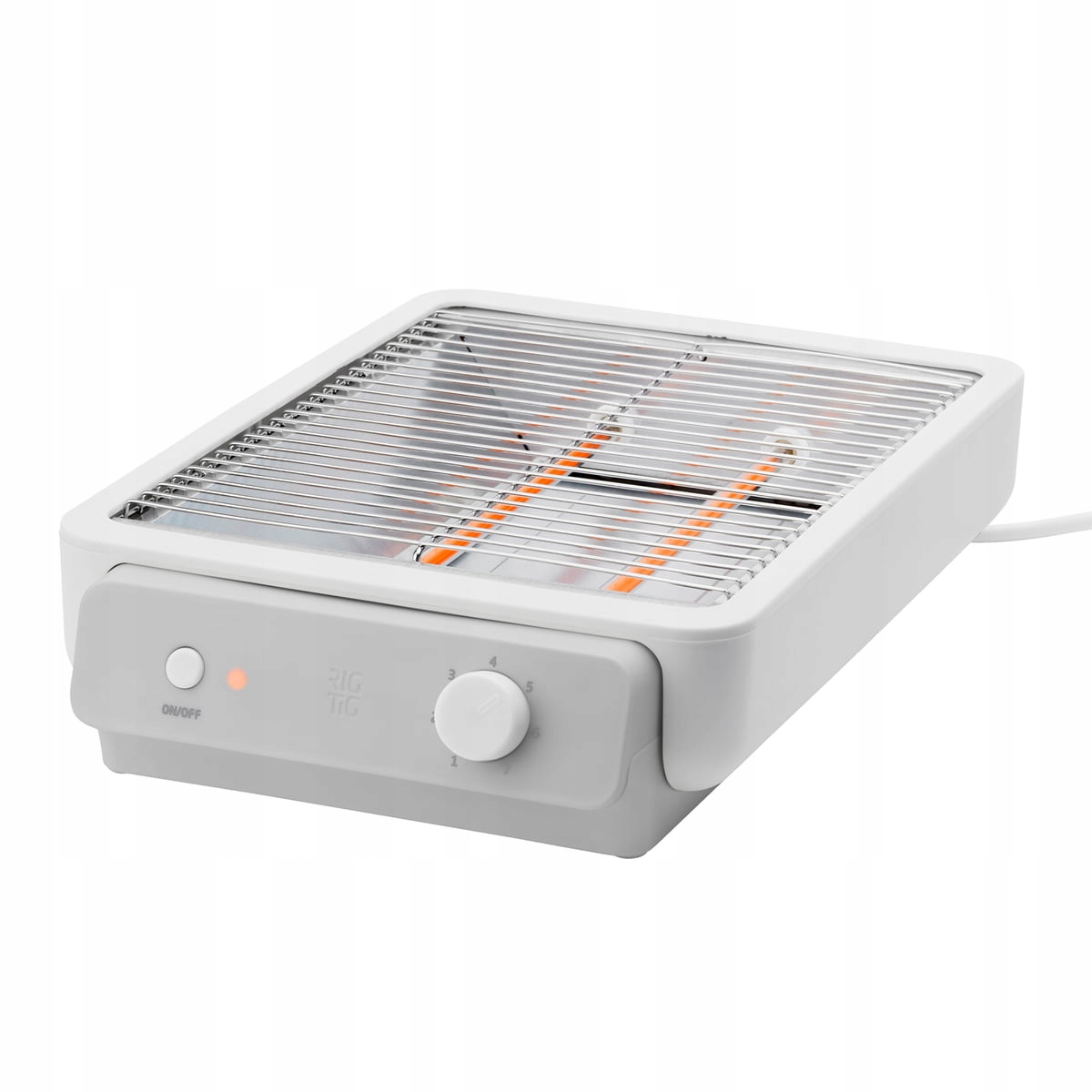 Rig-tig Foodie Opiekacz Toster Płaski Biały