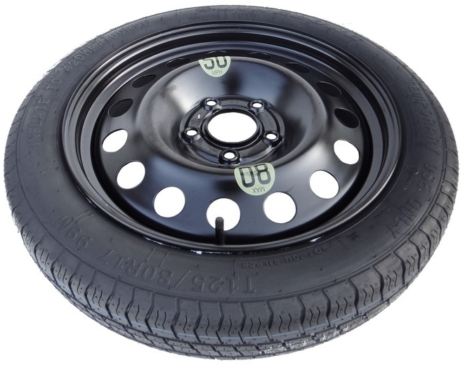 nové Dojezdové Kolo 125/80 R17 Jaecoo 7 Hybrid (2023-současnost)