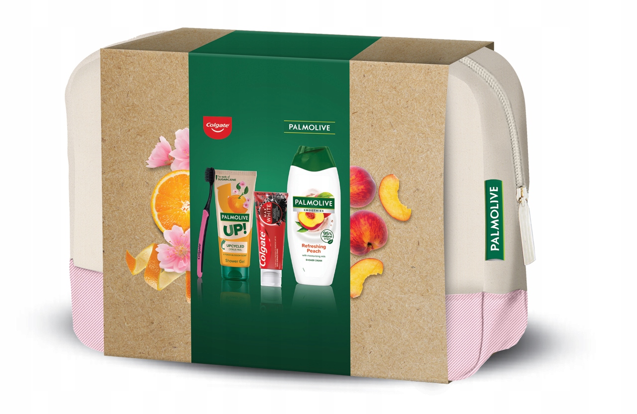 

Palmolive i Colgate Charcoal zestaw z kosmetyczką