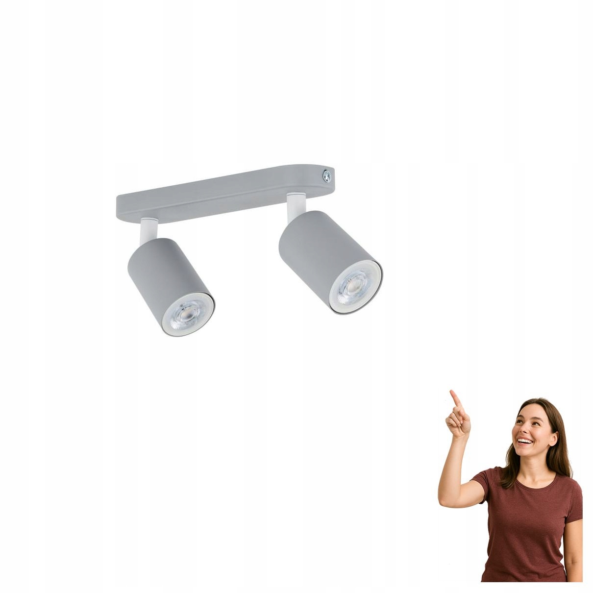 Spotová reflektorová lampa Livia Gray 10241 Tk Lighting