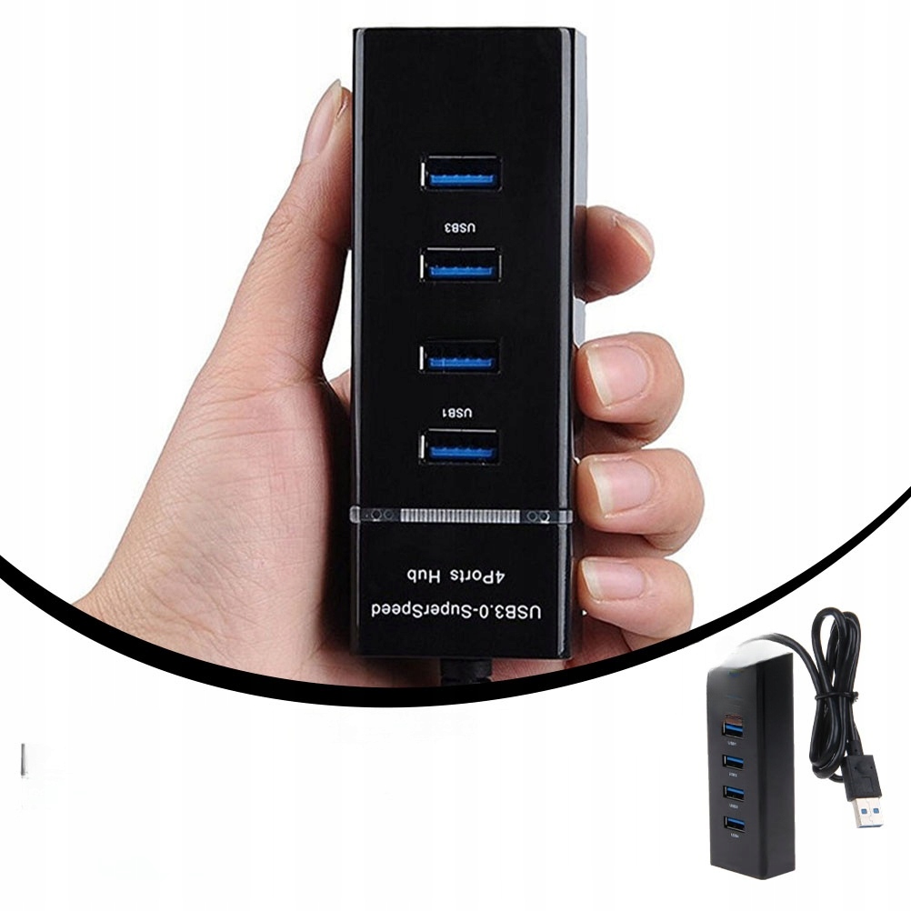 1PC USB HUB ROZSZERZENIE TRANSFER WIELOINTERFEJSOWY USB SPLITTER ADAPTER AKCESORIA EAN (GTIN) 4894931428080