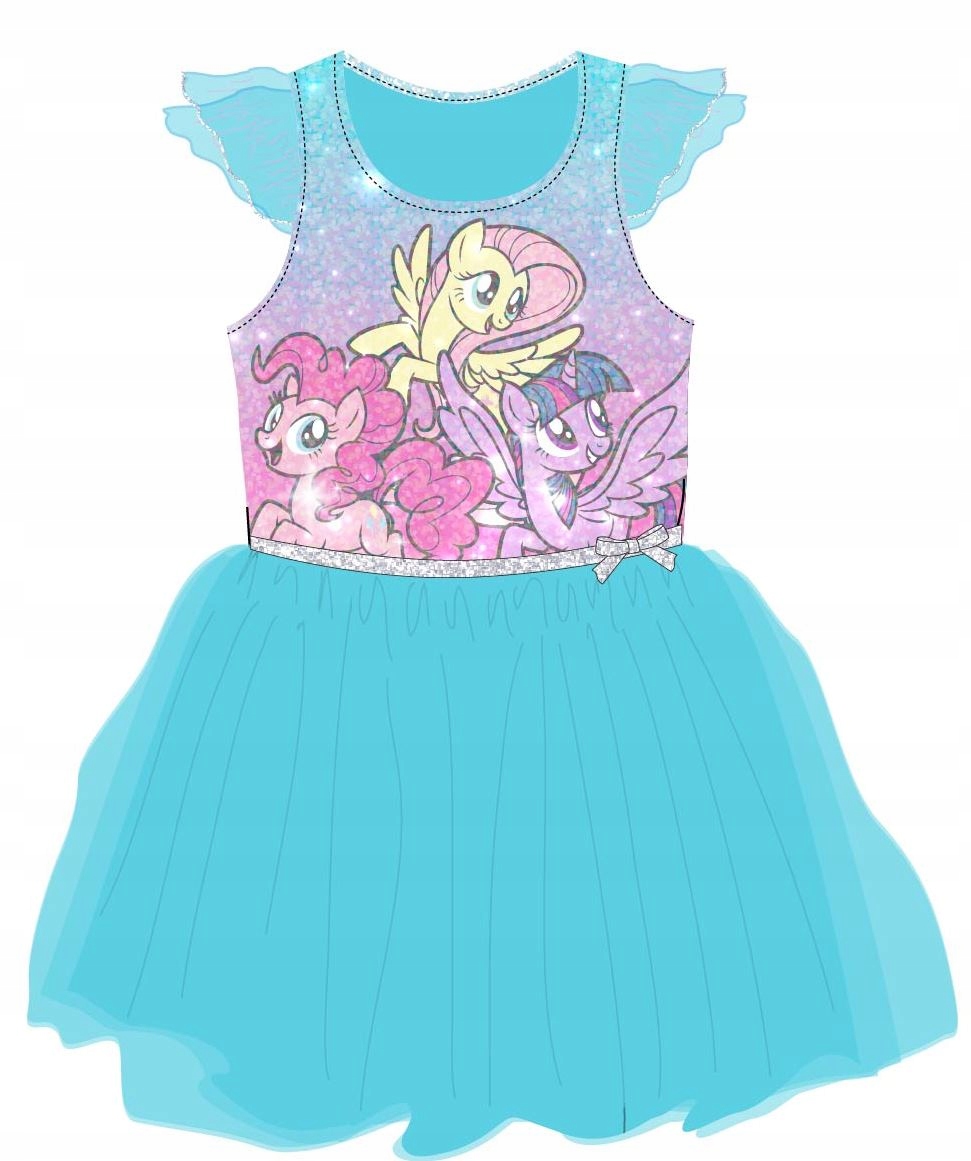 

My Little Pony Sukienka r. 110 Tiul, balik