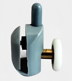 23 mm POJEDYNCZA ROLKA DOLNA DO KABINY PRYSZNICOWEJ KÓŁKO WÓZEK ŁOŻYSKO Typ rolka