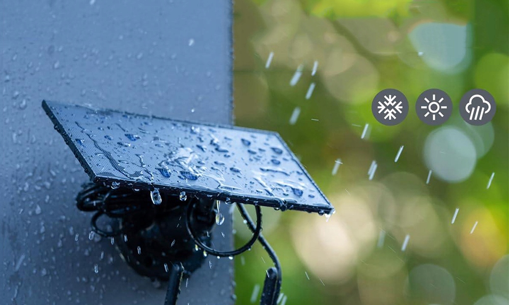 KAMERA ZEWNĘTRZNA SOLARNA IP WIFI 3MPx CZARNE 2szt Rozmiar przetwornika 1/3