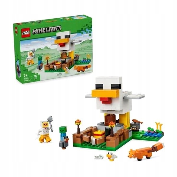 Lego(r) Minecraft 21585 Farma Kuřat
