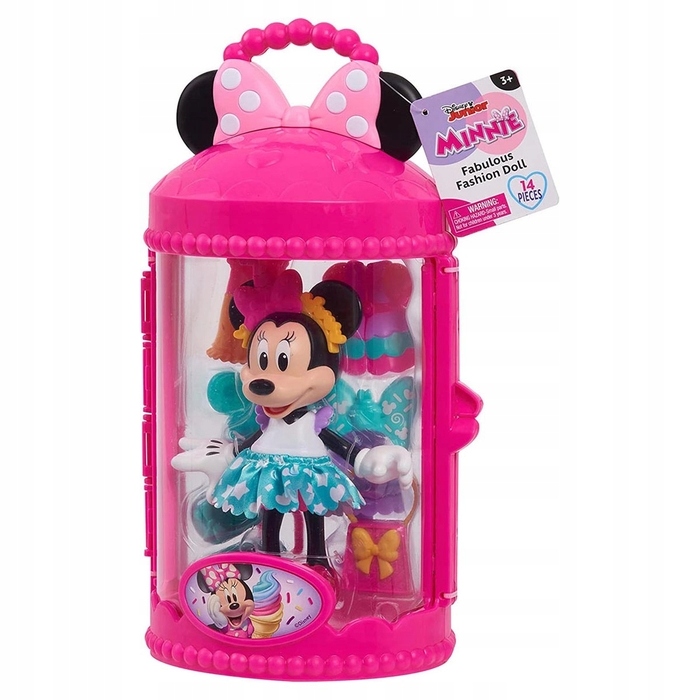 DISNEY MYSZKA MINNIE Fabulous Fashion lalka 15 cm