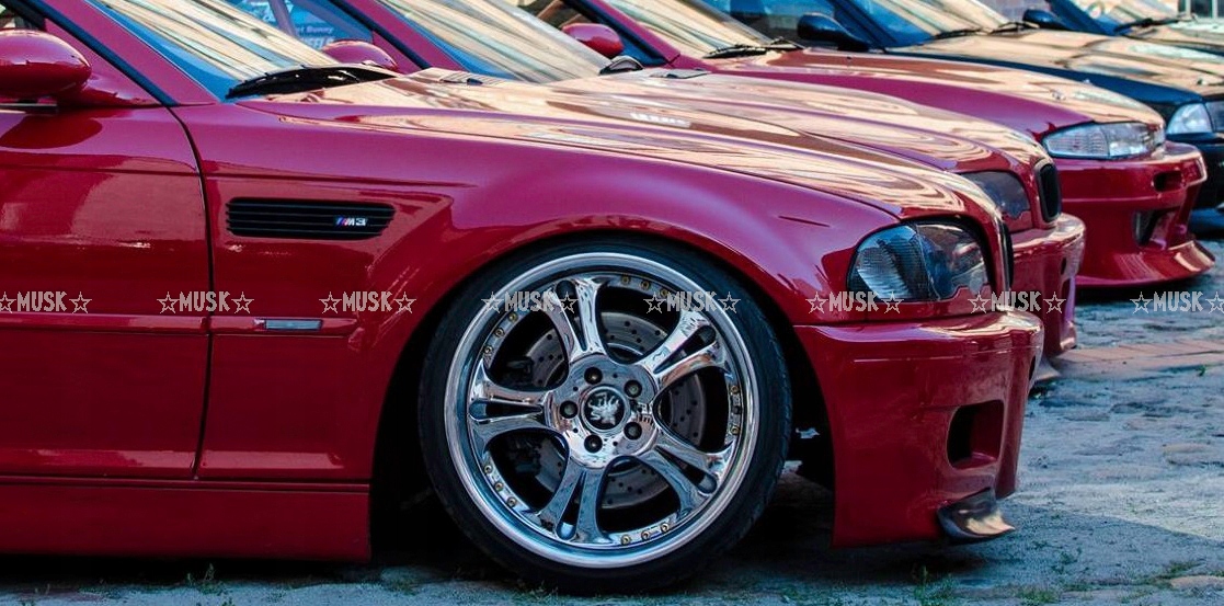 Błotniki E46 M3 MUSK CUSTOMS 24 za 1399 zł z Drużbice Allegro.pl