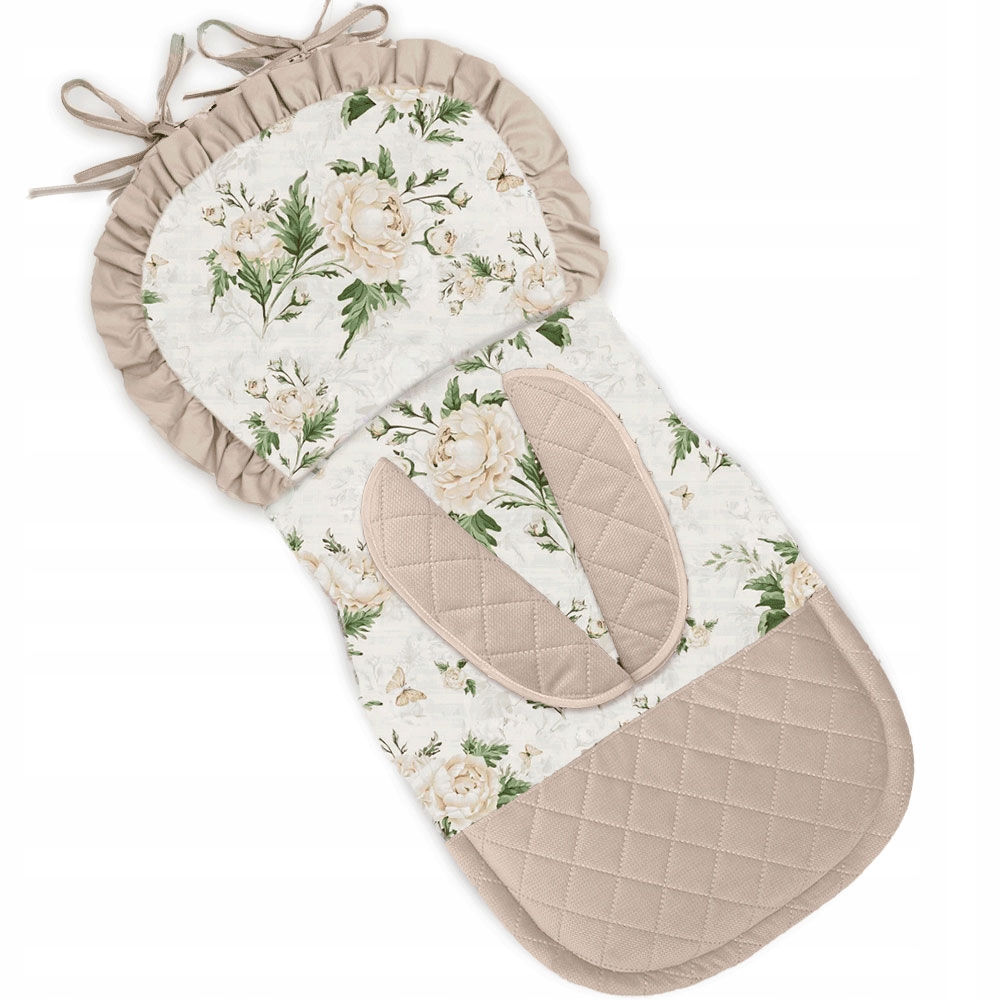 

Wkładka do wózka Pikowany Velvet podusia pasy