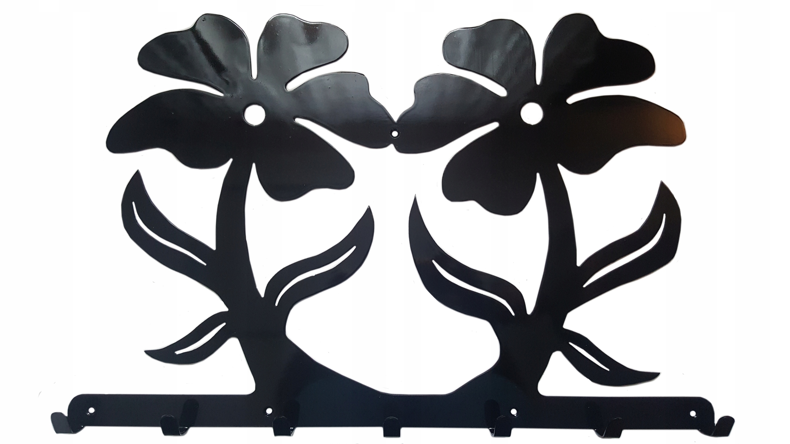 WIESZAK METALOWY ŚCIENNY NA ŚCIANĘ KLUCZE UBRANIA