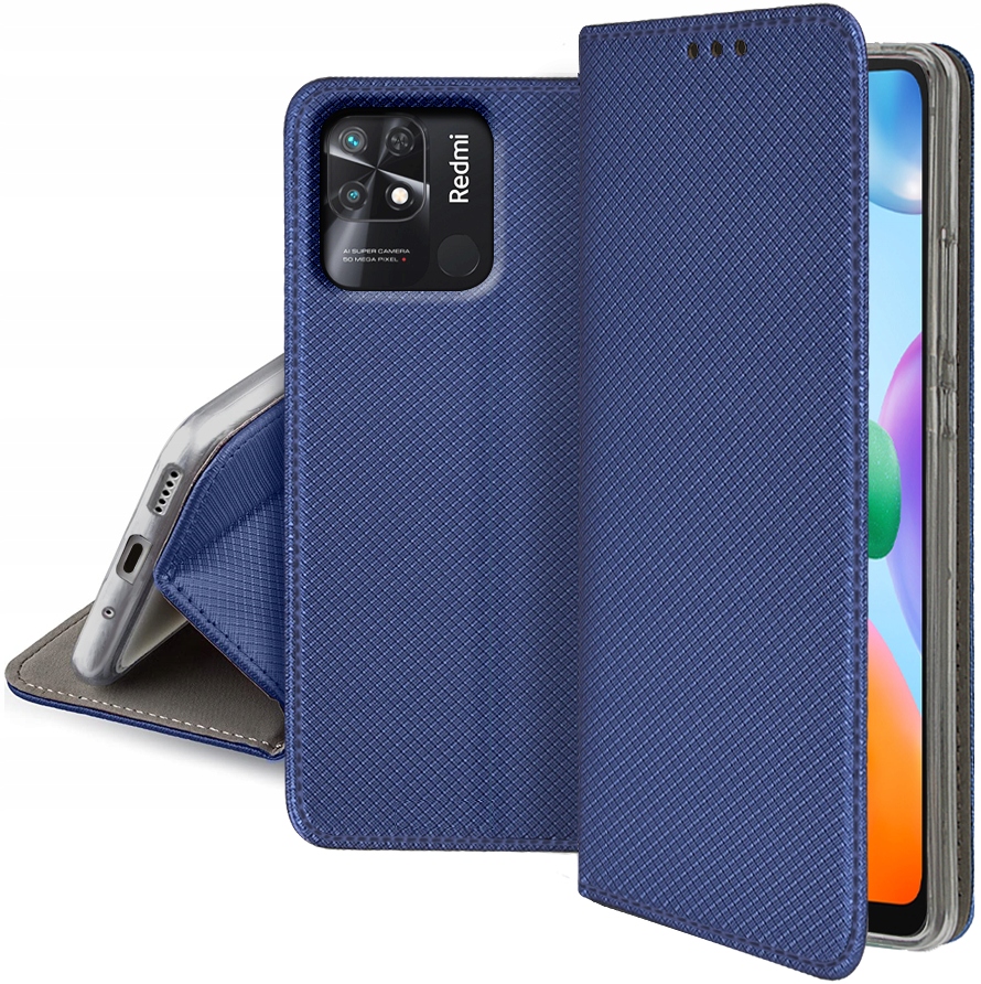 

Etui S-Magnet Case Szkło 9H do Xiaomi Redmi 10C