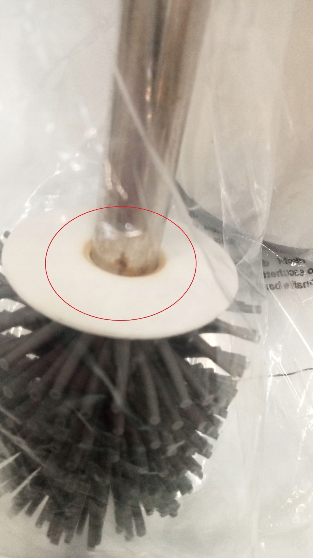 Silikonowa szczotka toaletowa Ibergrif Typ zestaw