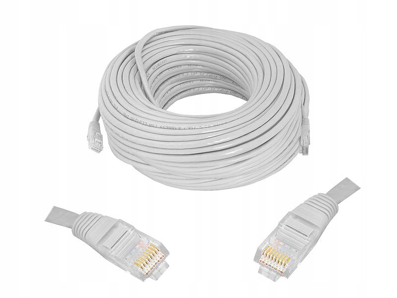 PATCHCORD 30M NETTVERKKABEL UTP CAT 5E RJ45 LAN Produsent Lamex