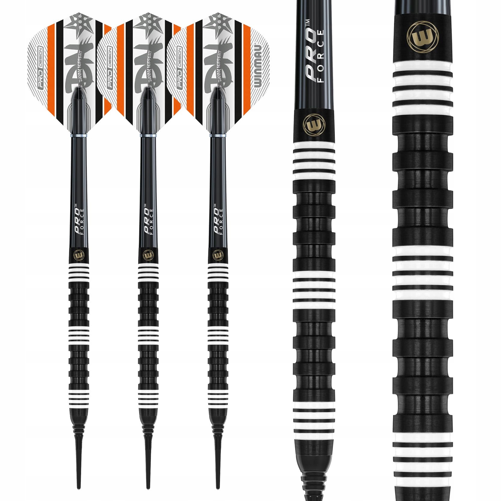 WINMAU Zestaw Lotek Danny Noppert 85% 18g 20g Miękka Końcówka — miniatura 6