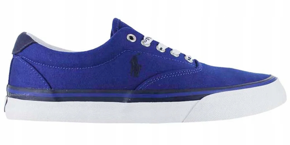 Polo Ralph Lauren Pánské tenisky Thorton velikost 40 Modrá tkanina