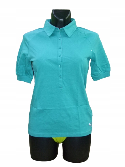 M1856 NOWA DAMSKA KOSZULKA BAWEŁNIANA POLO PUMA S