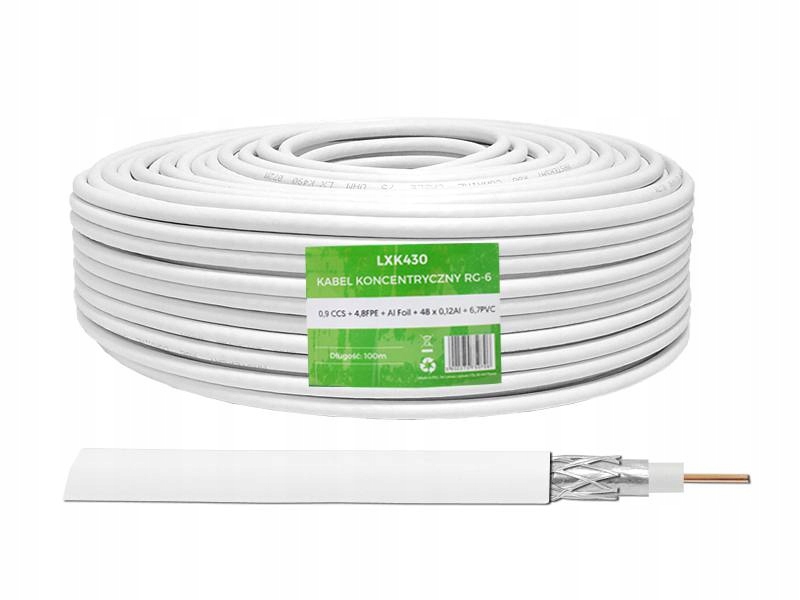 

Kabel Koncentryczny Antenowy 6.8MM Hd 1mb