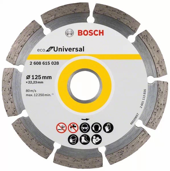 

Bosch Tarcza Diamentowa Tnąca Segmentowa 125mm