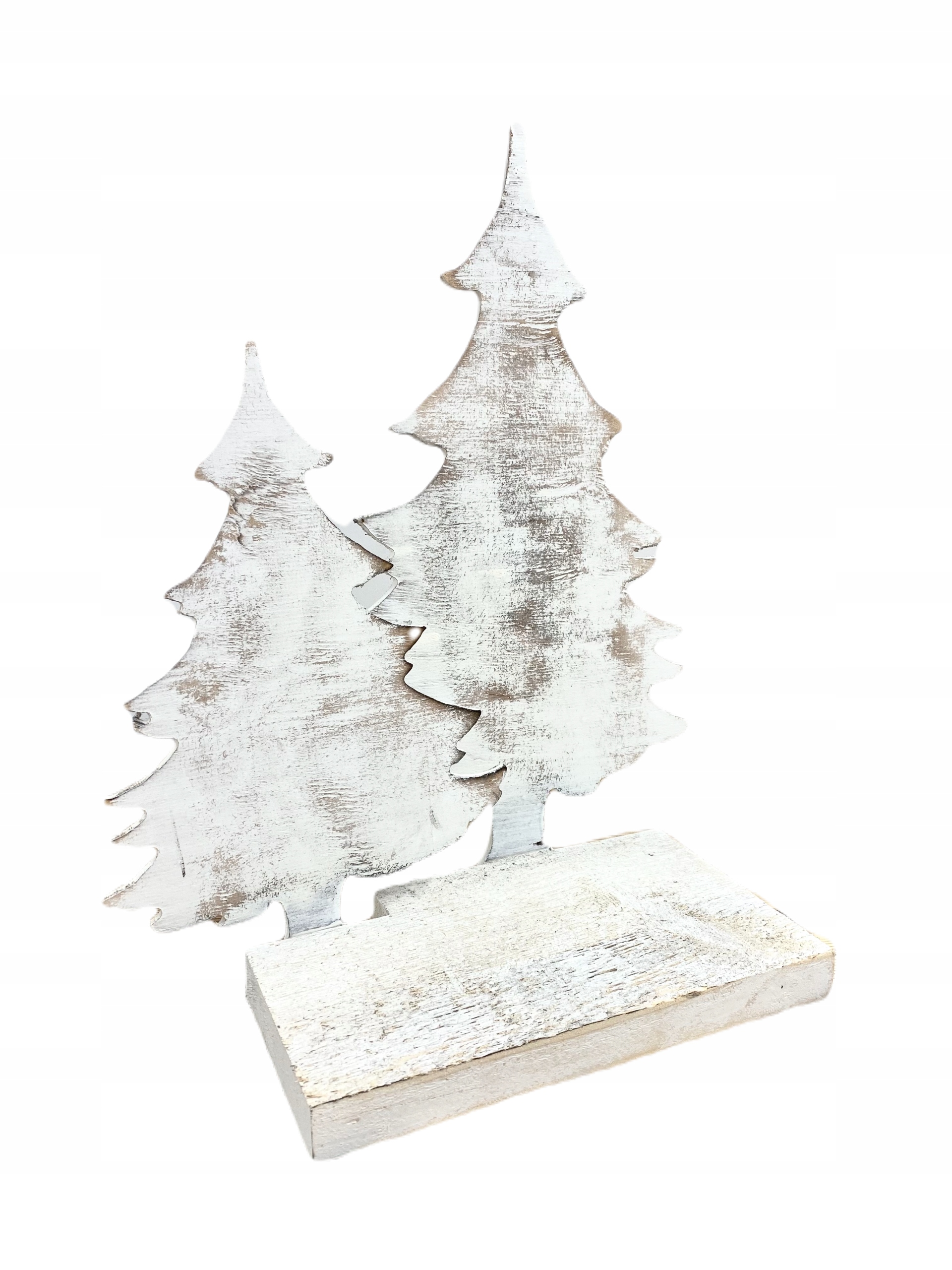 

Stroik Choinki Białe drewno Święta wys.40cm ozdoba