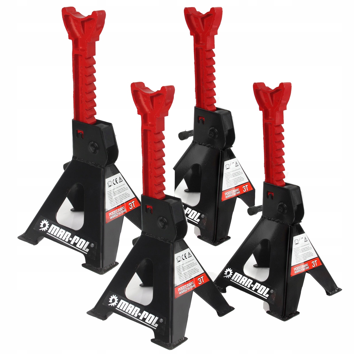 

4X Kobyłki podstawki Podpory Stojaki Z blokadą 3T