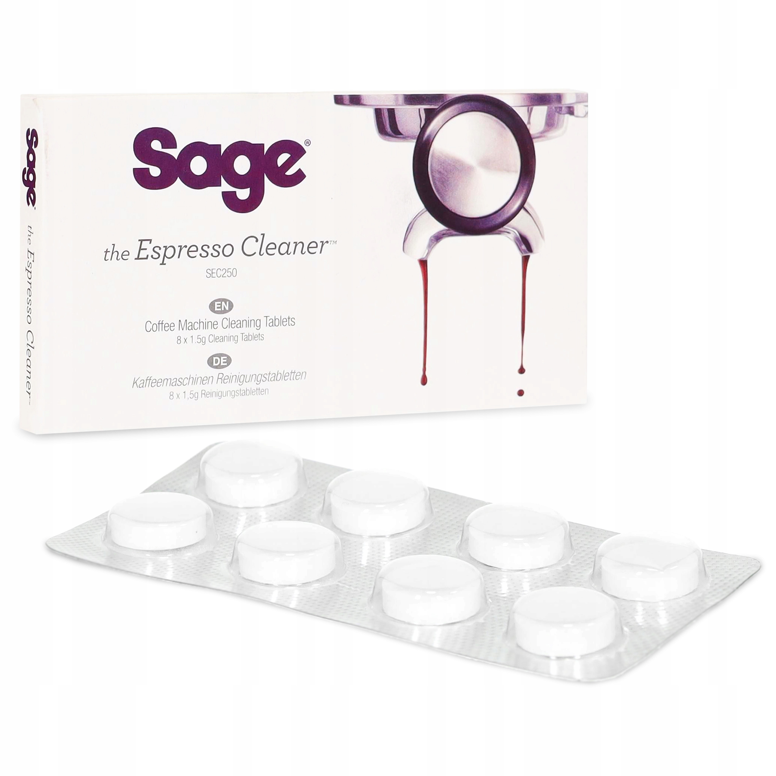 Tablety na čistenie kávovaru Sage SEC250 Originálne 8ks